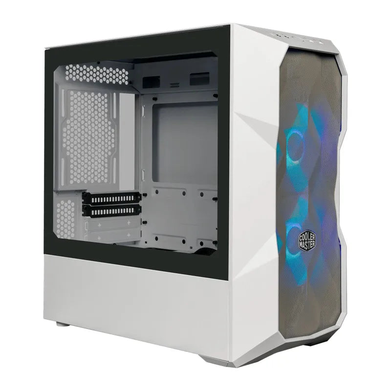 CHASIS COOLER MASTER MASTERBOX TD300 | 2 FANS ARGB | - WHITE
