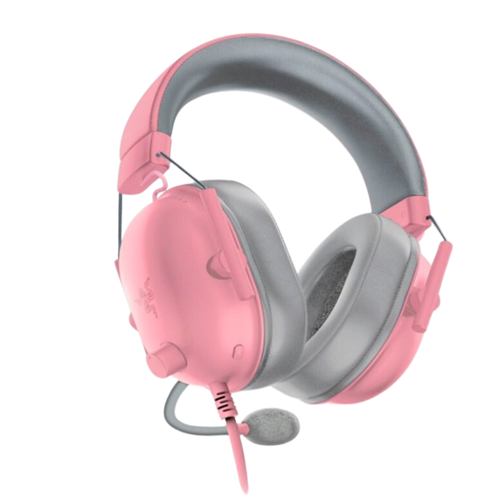 DIADEMA GAMER RAZER BLACKSHARK X / VERSIÓN ROSADA / 3.5MM – MULTIPLATAFORMA