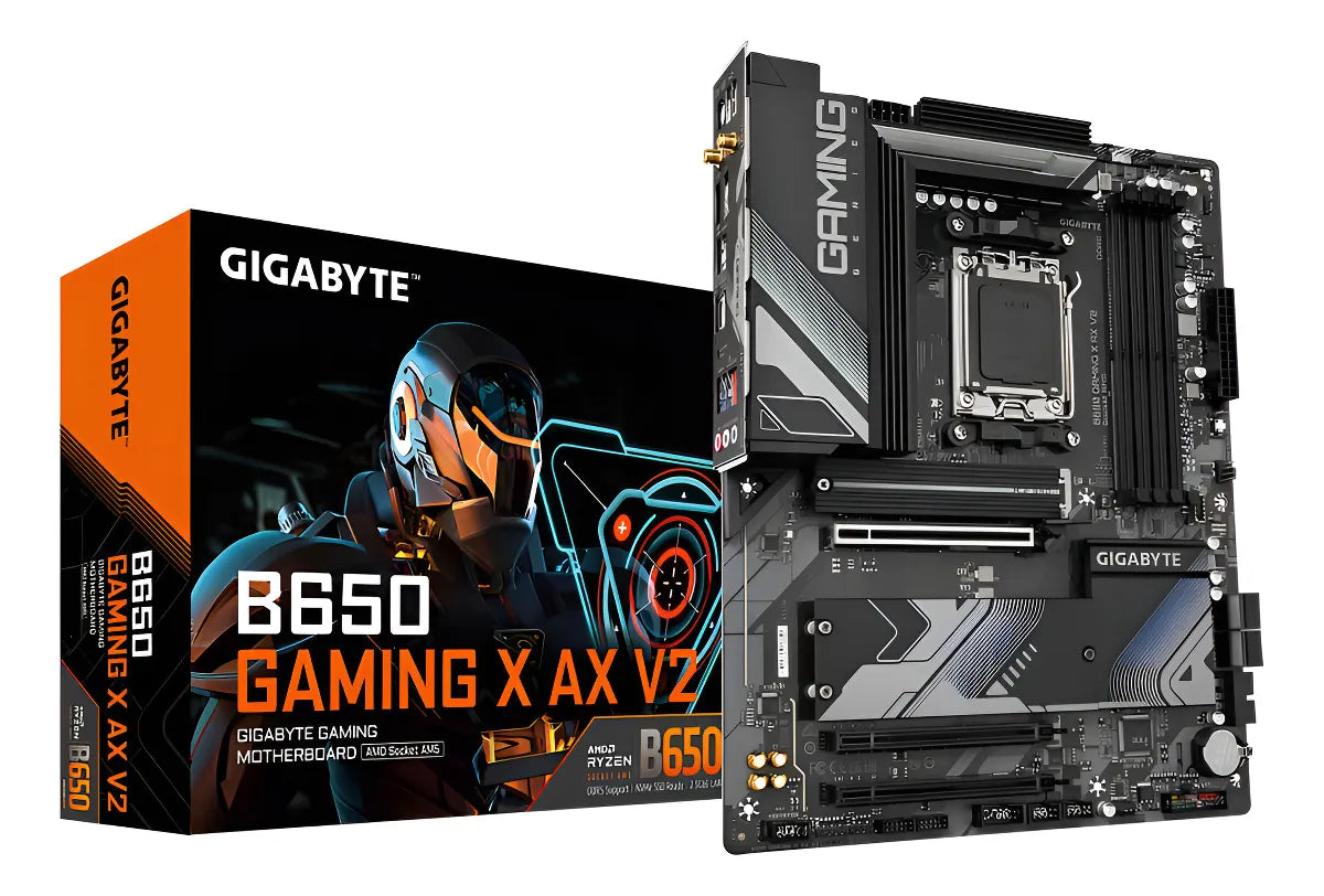 Placa Base Gigabyte B650 Gaming X AX V2 / WiFi 6E + Bluetooth / DDR5 / Socket AM5 / ATX