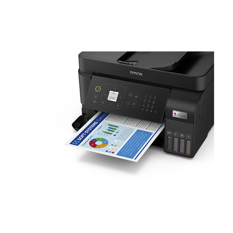 IMPRESORA EPSON L5590 - MULTIFUNCIONAL - TINTA CONTINUA - WIFI - ADF - PUERTO LAN