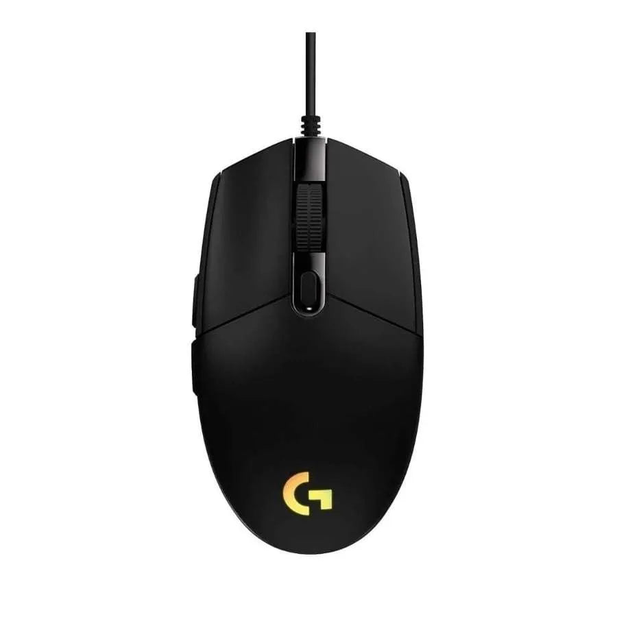 Mouse Logitech G203 Black – Gamer Alámbrico / 6 Botones / 8,000 DPI