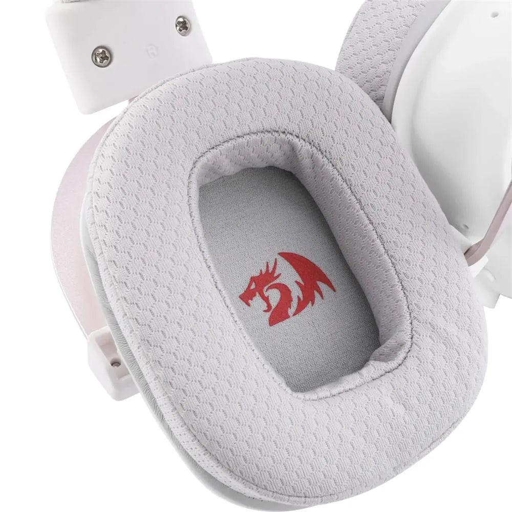 DIADEMA GAMER INALÁMBRICA 7.1 REDRAGON H510W ZEUS PRO RGB WHITE