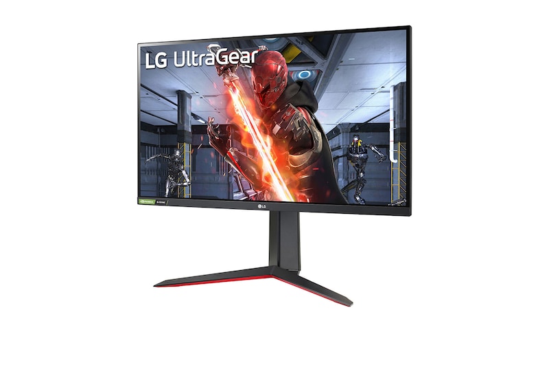 MONITOR LG | 27GN65R-B | ULTRAGEAR PANEL IPS 27'' / FHD / 144HZ / 1MS / AMD FREESYNC PREMIUM - NVIDIA G-SYNC - BRAZO AJUSTABLE