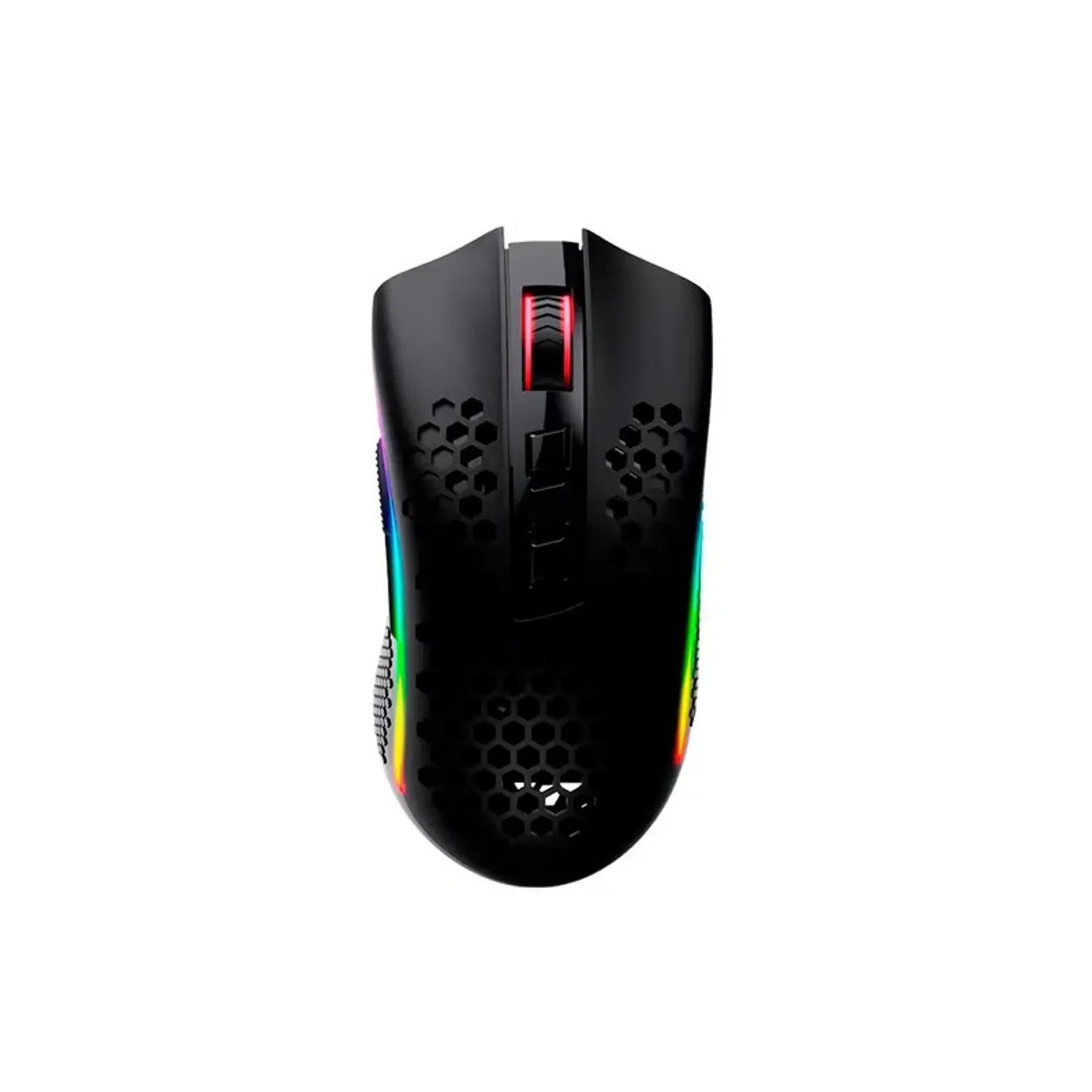 MOUSE REDRAGON STORM PRO M808-KS RGB BLACK 1600DPI INALÁMBRICO