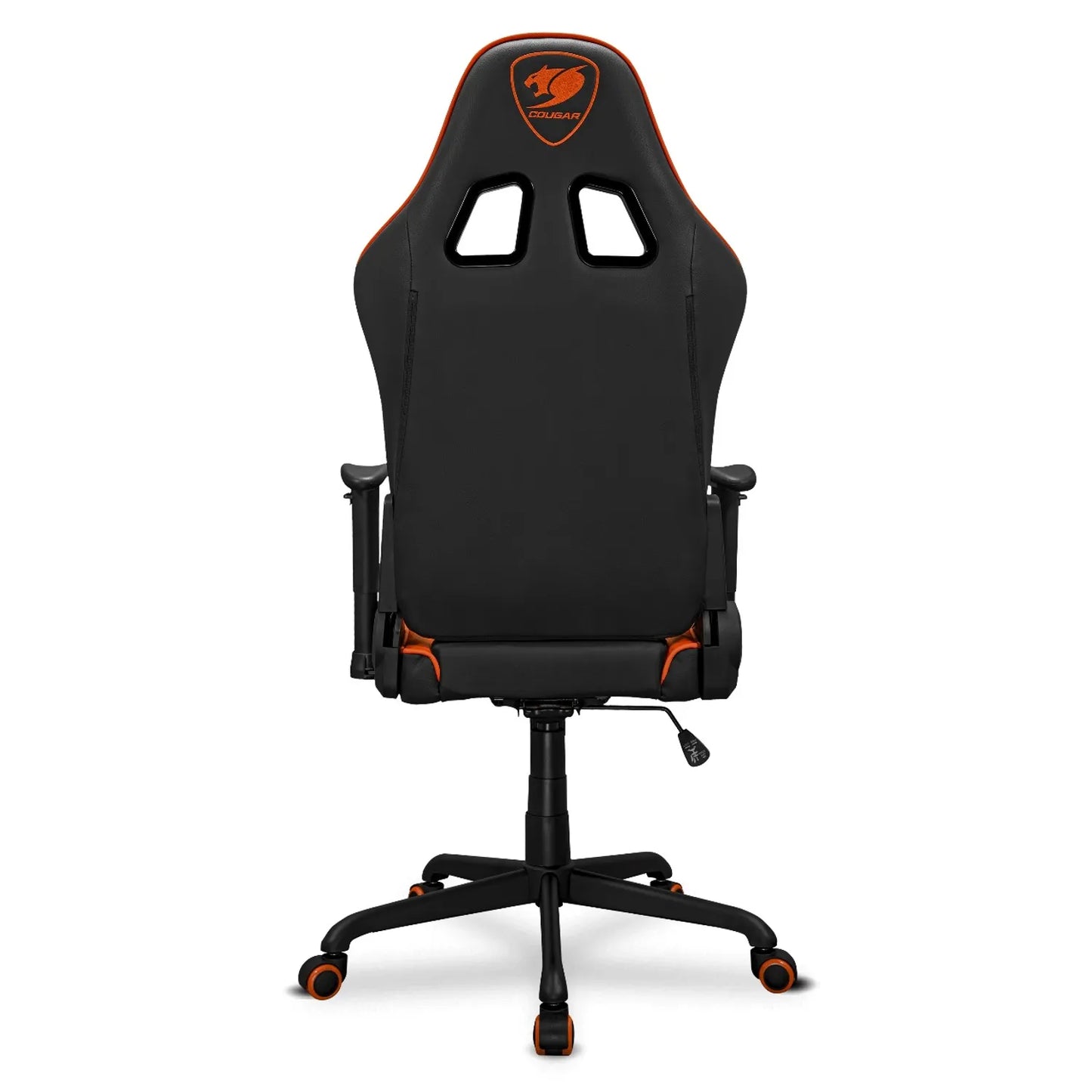 SILLA GAMER COUGAR ARMOR ELITE BLACK BORDE NARANJA | ERGONÓMICA Y RECLINABLE