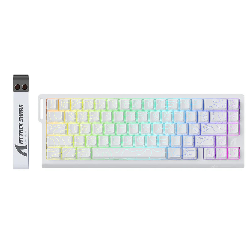 ATTACK SHARK X68 HE Rapid Trigger Keyboard Magnetic Switch