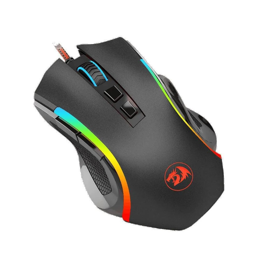 Mouse Gamer Redragon Griffin 7200 DPI / 7 Botones / RGB