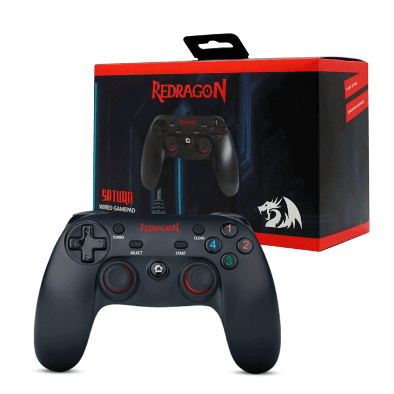 CONTROL GAMEPAD REDRAGON SATURN G807 - ALAMBRICO USB