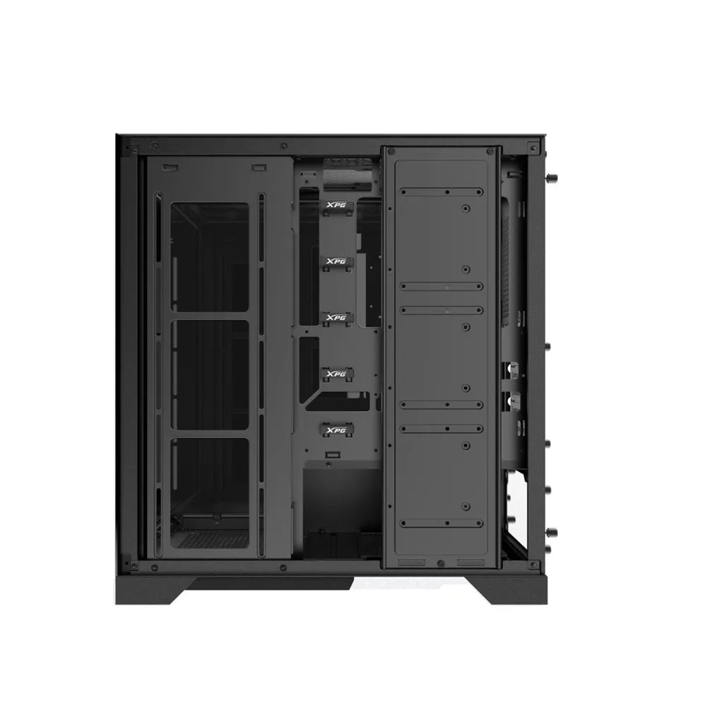 CHASIS GAMER XPG INVADER X NEGRO + 5 VENTILADORES