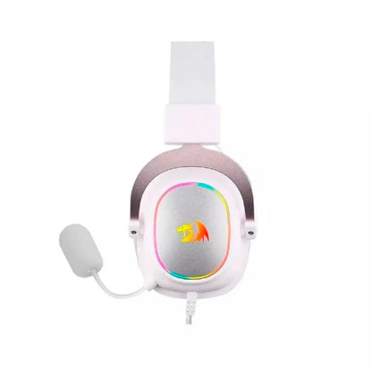DIADEMA GAMER INALÁMBRICA 7.1 REDRAGON H510W ZEUS PRO RGB WHITE