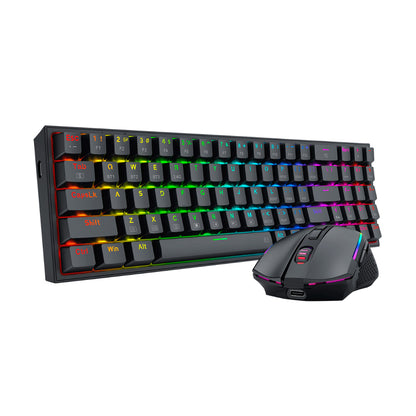 COMBO GAMER TECLADO Y MOUSE REDRAGON S136 INALAMBEICO