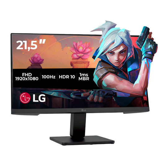 Monitor LG 21.5″ Full HD / 100 Hz / 1 ms MBR