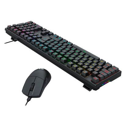 COMBO 2 EN 1 S146-SP TECLADO MECANICO / SWITCH RED Y MOUSE 26.000DPI /CABLEADO