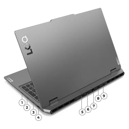 PORTATIL GAMER LENOVO LOQ - RYZEN 7 250 - RTX 5060 8GB - 15.6" FHD 144 Hz