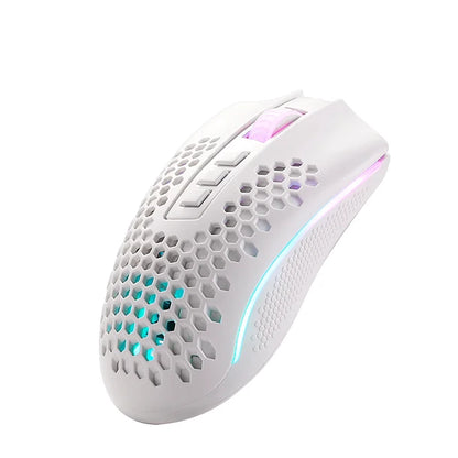 MOUSE REDRAGON STORM PRO M808-KS RGB  BLACK 1600DPI INALÁMBRICO