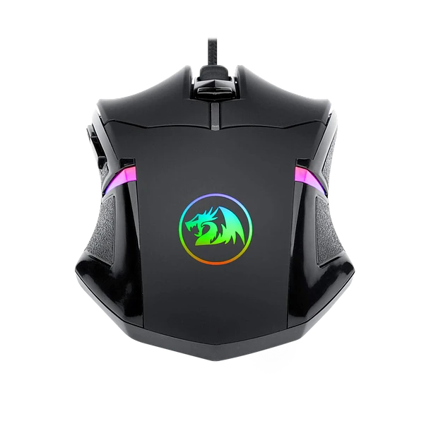 MOUSE CENTROPHORUS 2M601-RGB / 7 BOTONES / BLACK / 7200DPI