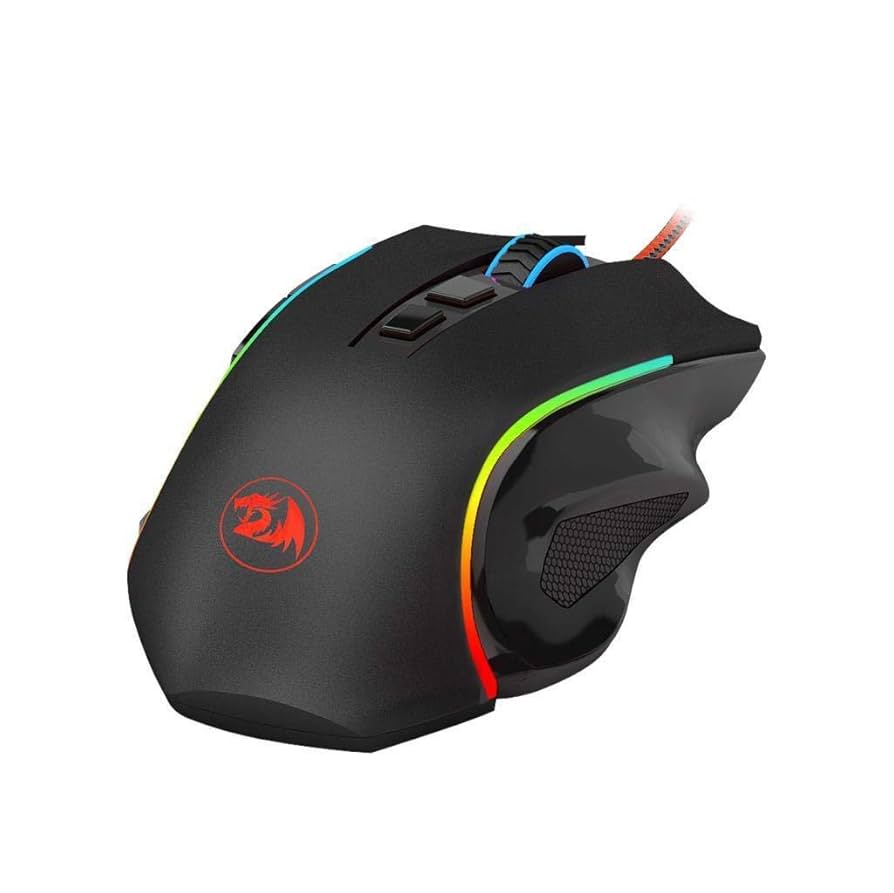 Mouse Gamer Redragon Griffin 7200 DPI / 7 Botones / RGB