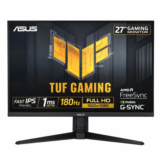 MONITOR ASUS TUF PIVOT 27" GAMING VG279QL3A / 1MMS -180HZ / FULL HD  /  FAST IPS PANEL - AMD FREESYNC PREMIUM - N-VIDIA G-SYNC