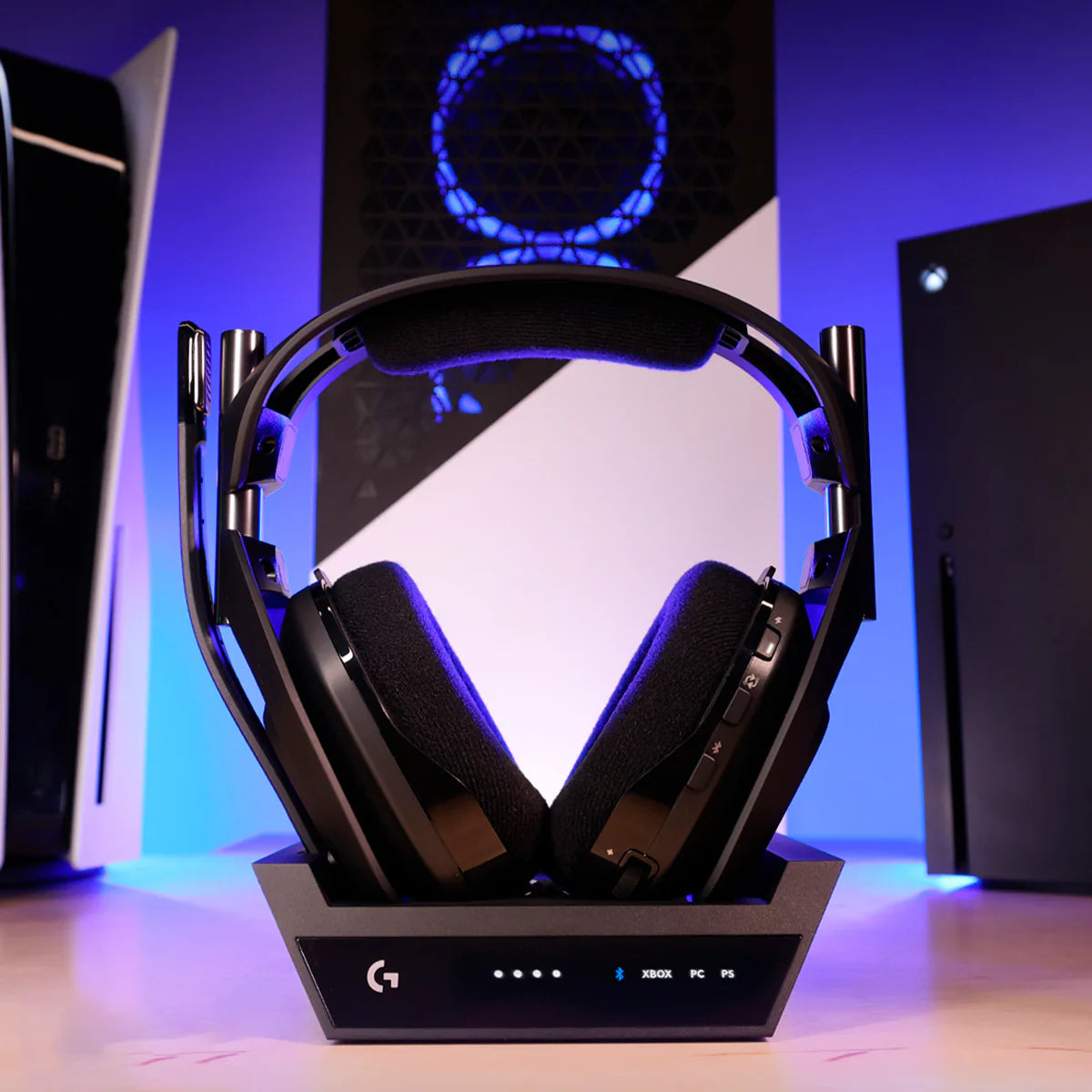 Auriculares Gamer Inalámbricos Logitech G Astro A50 X LIGHTSPEED Base PLAYSYNC - Negro