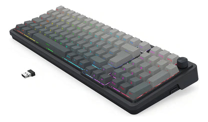 TECLADO REDRAGON EISA MAX K686SP-RGB-MAX GRIS