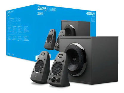 Altavoces Subwoofer Logitech Z625 Entrada Óptica 400w