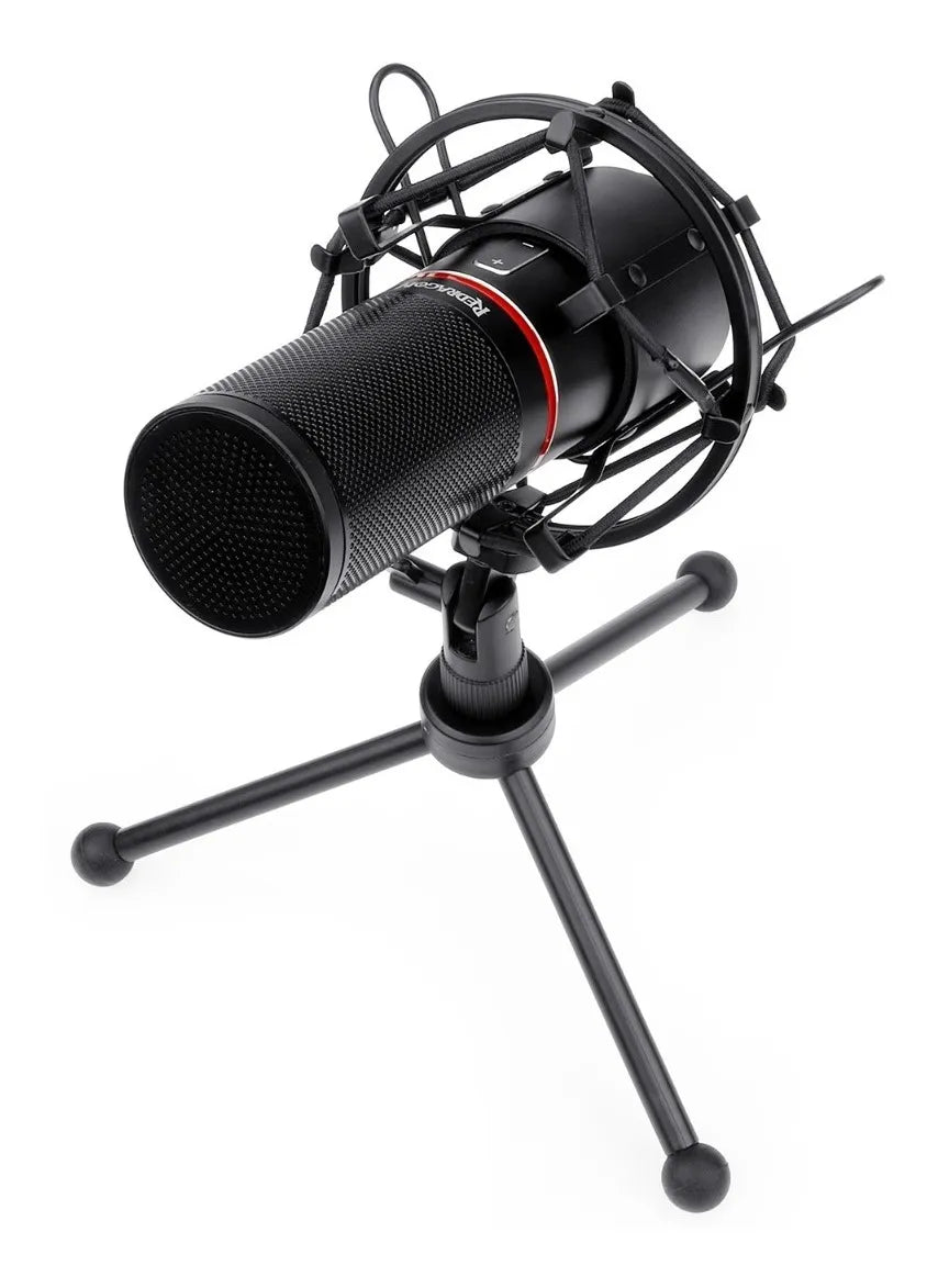 MICROFONO REDRAGON BLAZAR GM300 BLACK / INTEGRADO, CONTROLA VOLUMEN Y MUTE.