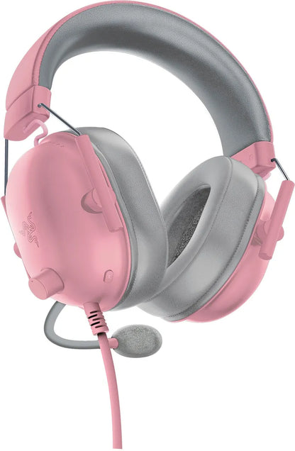 DIADEMA GAMER RAZER BLACKSHARK X  VERSION ROSADA / 3.5MM - MULTIPLATAFORMA