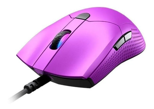Mouse Gamer VSG Aurora Púrpura Austral | RGB | Ergonómico | Alta Precisión | Ligero