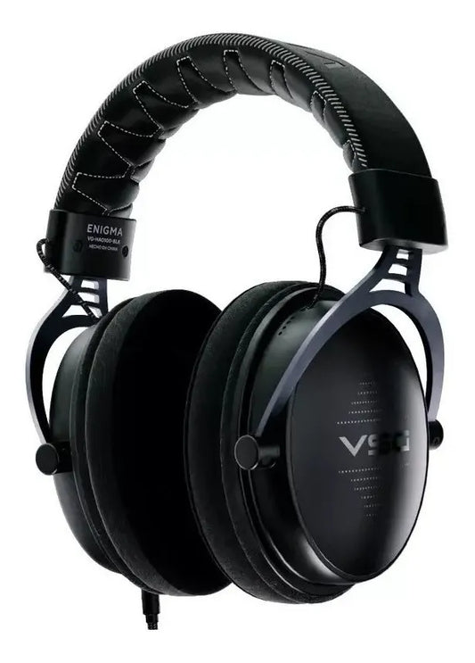 Diadema Gamer VSG Enigma 3.5 Black | Sonido Envolvente | Micrófono Flexible | Compatible con PC, Consolas y Móvil