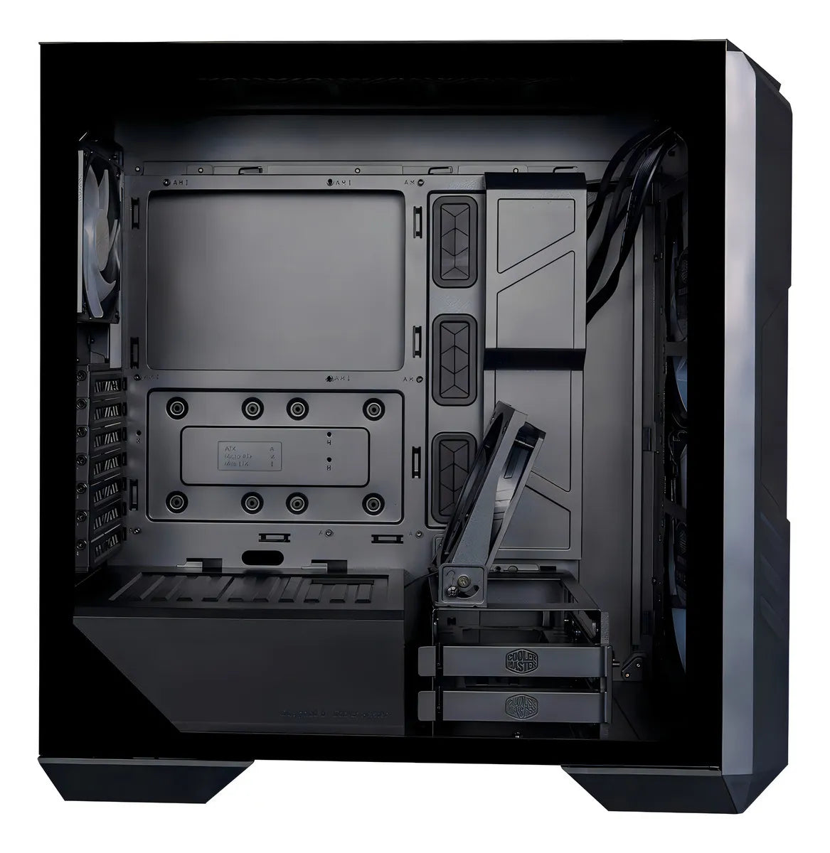 CHASIS COOLER MASTER MASTERBOX HAF 500 | 3 FANS ARGB |  - BLACK
