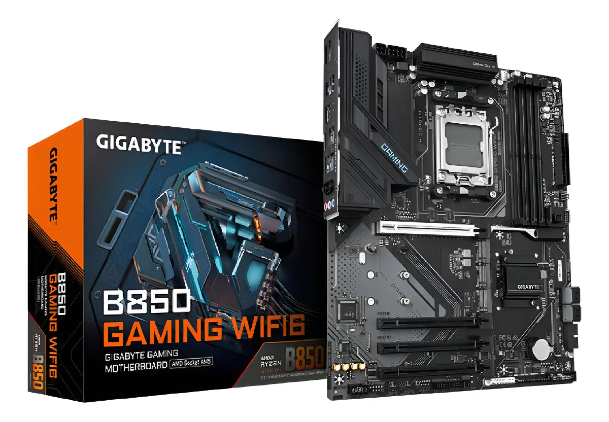 Placa Base Gigabyte B850 Gaming X WiFi 6E / DDR5 / PCIe 5.0 / AM5 / Ultra Durable