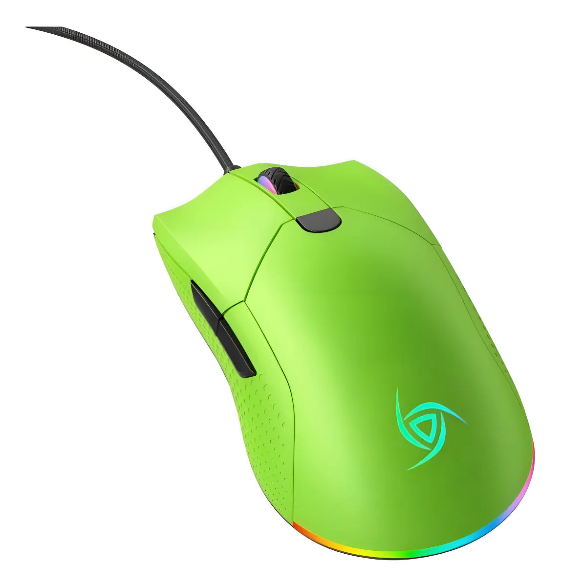 MOUSE VSG AURORA VERDE BOREAL RGB – PRECISIÓN, ESTILO Y RENDIMIENTO
