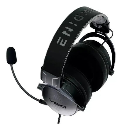 Diadema Gamer VSG Enigma 3.5 Black | Sonido Envolvente | Micrófono Flexible | Compatible con PC, Consolas y Móvil