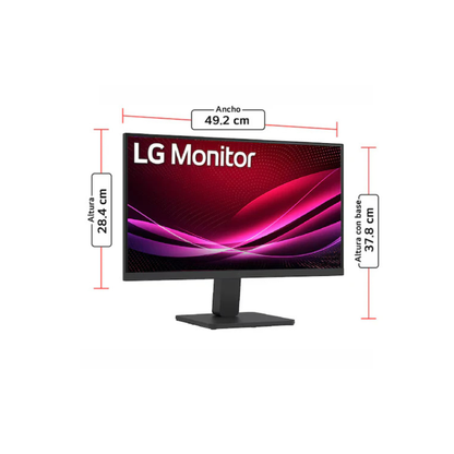 MONITOR LG FULL HD DE 21.5" CON 100HZ Y 1MS MBR