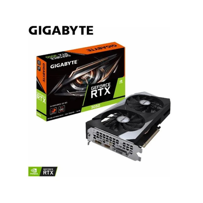 TARJETA GRAFICA GIGABYTE GEFORCE RTX 3050 6GB 2 FANS