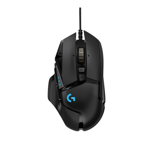 MOUSE LOGITECH GAMER ALAMBRICO G502 HERO BLACK