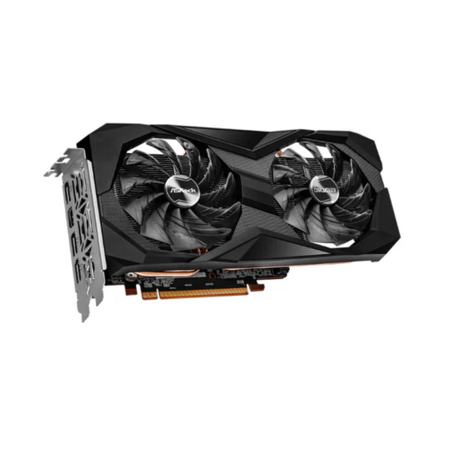 TARJETA GRAFICA ASROCK AMD RADEON RX 6600 8GB /GDDR6 / 2 FANS / BLACK