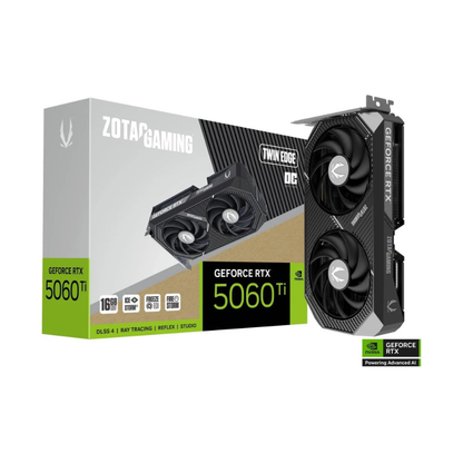 TARJETA DE VIDEO ZOTAC RTX 5060 TI 16GB BLACK