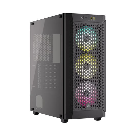 CHASIS CORSAIR 480T RGB | 3 FANS | - BLACK