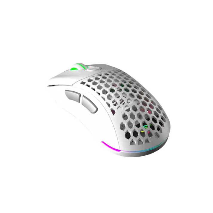MOUSE INALAMBRICO VSG AQUILA FLY 16, 000 DPI RGB BLANCO MATE