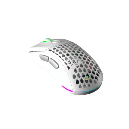 MOUSE INALAMBRICO VSG AQUILA FLY 16, 000 DPI RGB BLANCO MATE