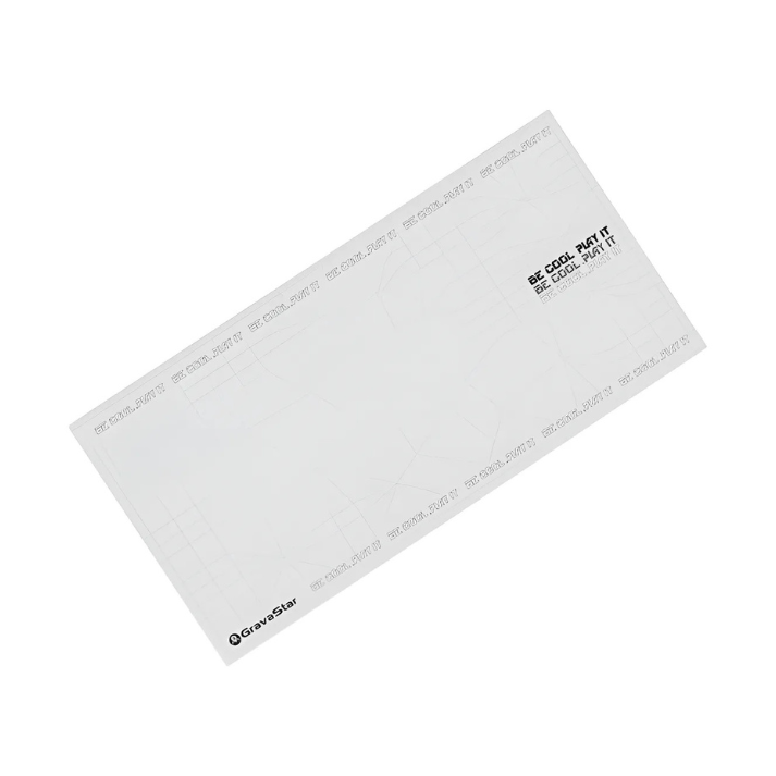 PAD MOUSE GRAVASTAR GAMING XL (WHITE)