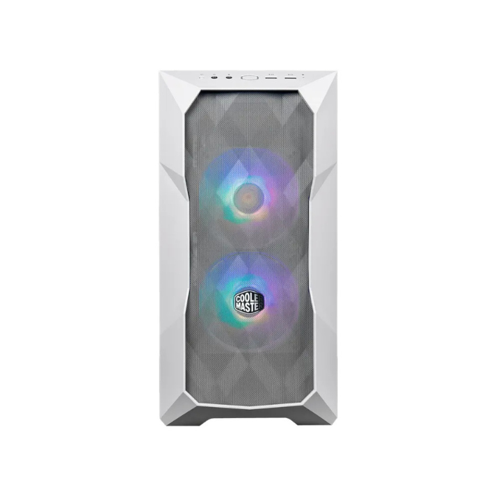 CHASIS COOLER MASTER MASTERBOX TD300 | 2 FANS ARGB |  - WHITE