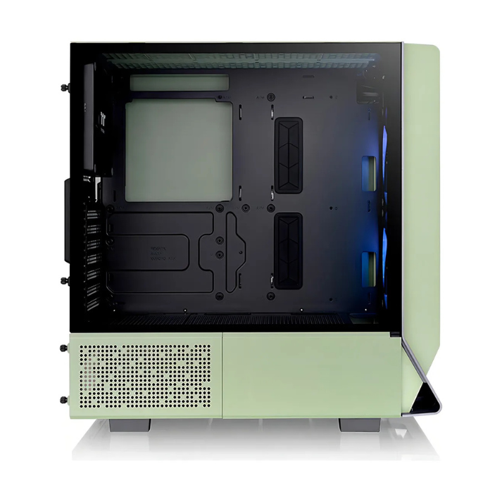 CHASIS THERMALTAKE CERES 300 TG ARGB GREEN / 2FANS ARGB  + 1FANS GREEN