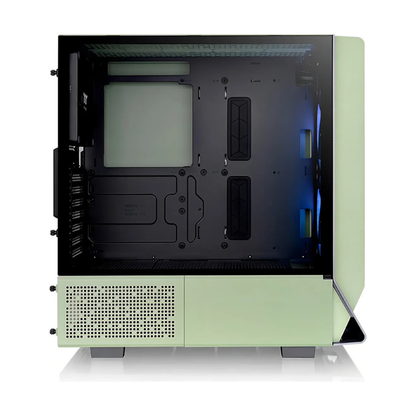 CHASIS THERMALTAKE CERES 300 TG ARGB GREEN / 2FANS ARGB  + 1FANS GREEN