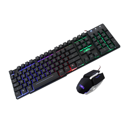 COMBO POWER TECL + MOUSE GAMER GC-801