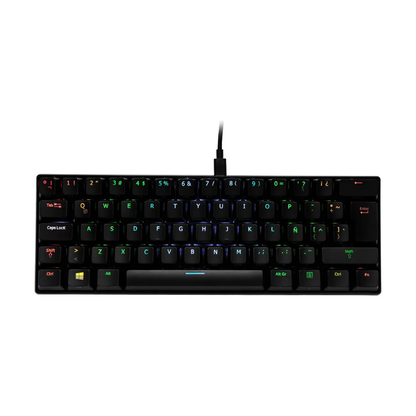 TECLADO VSG GAMER MECANICO MINTAKA SWITCH ROJO RGB NEGRO