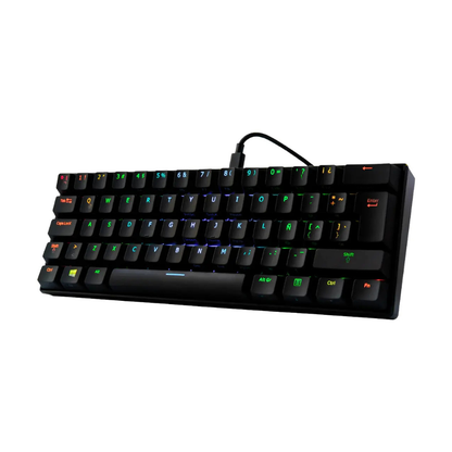 TECLADO VSG GAMER MECANICO MINTAKA SWITCH ROJO RGB NEGRO