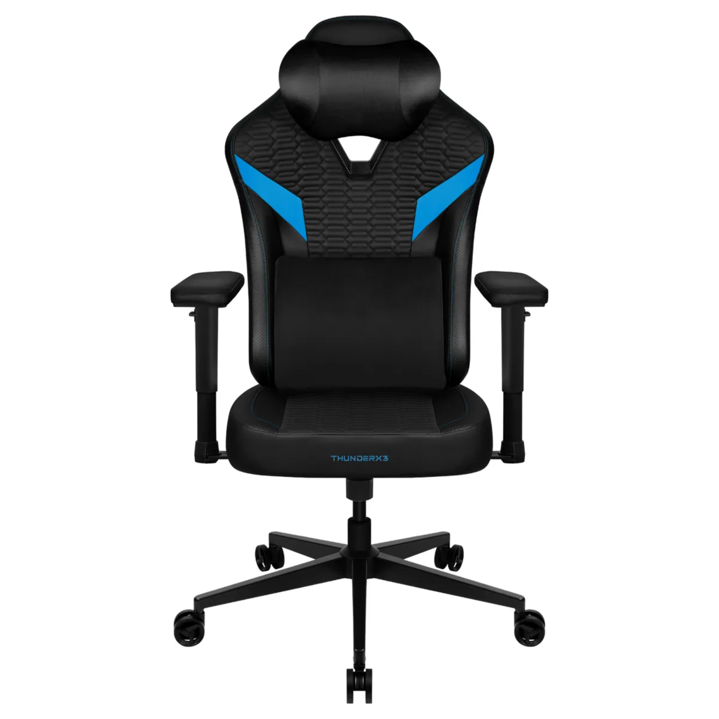 Silla Gamer Ergonómica ThunderX3 EAZE Racer Blue con Sistema SYNC4 y Reposabrazos 2D