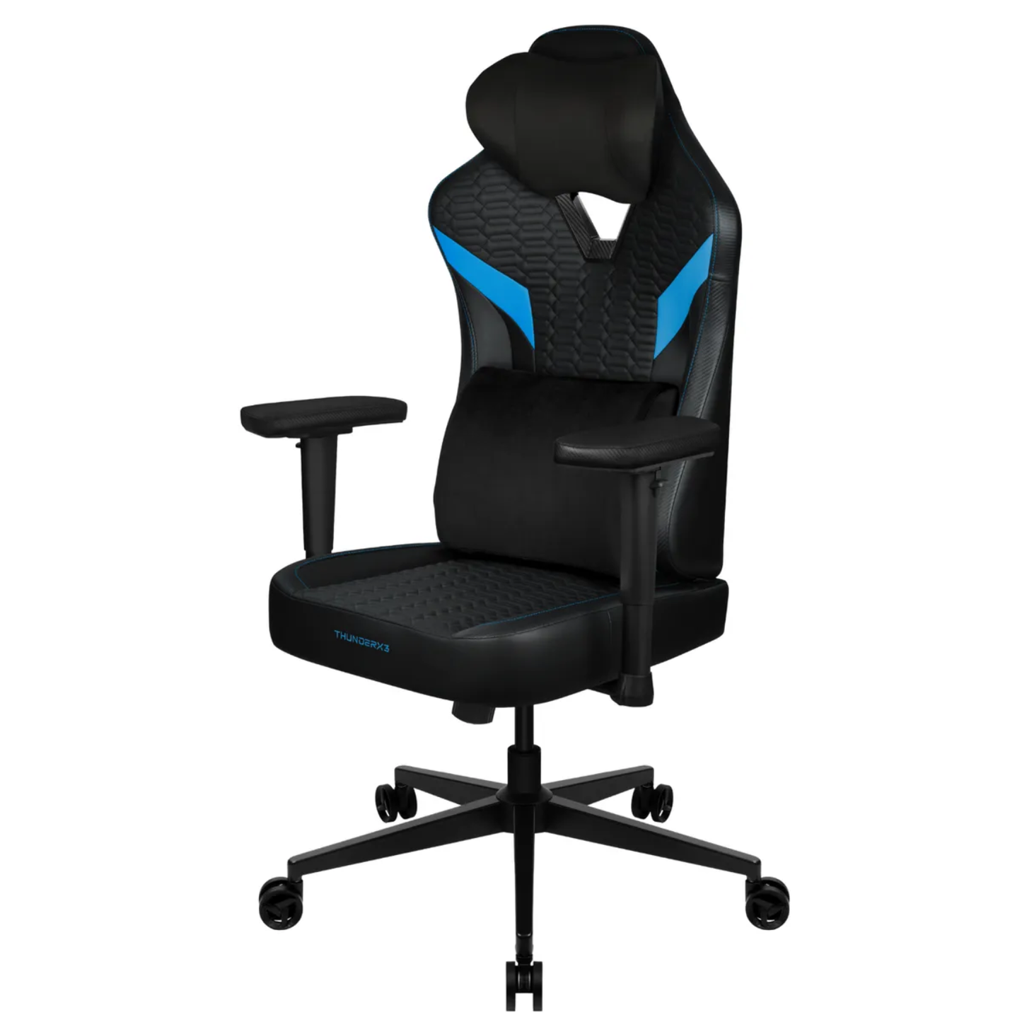 Silla Gamer Ergonómica ThunderX3 EAZE Racer Blue con Sistema SYNC4 y Reposabrazos 2D